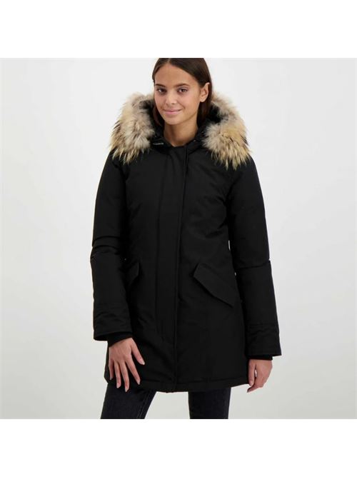 arctic raccoon parka WOOLRICH | CFWWOU0538FRUT0001.BLK